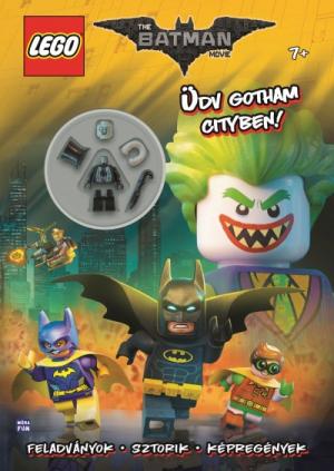 Lego Batman - Üdv Gotham Cityben! - foglalkoztatókönyv ajándék minifigurával